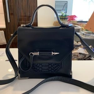 Mackage Keeley crossbody bag in black leather